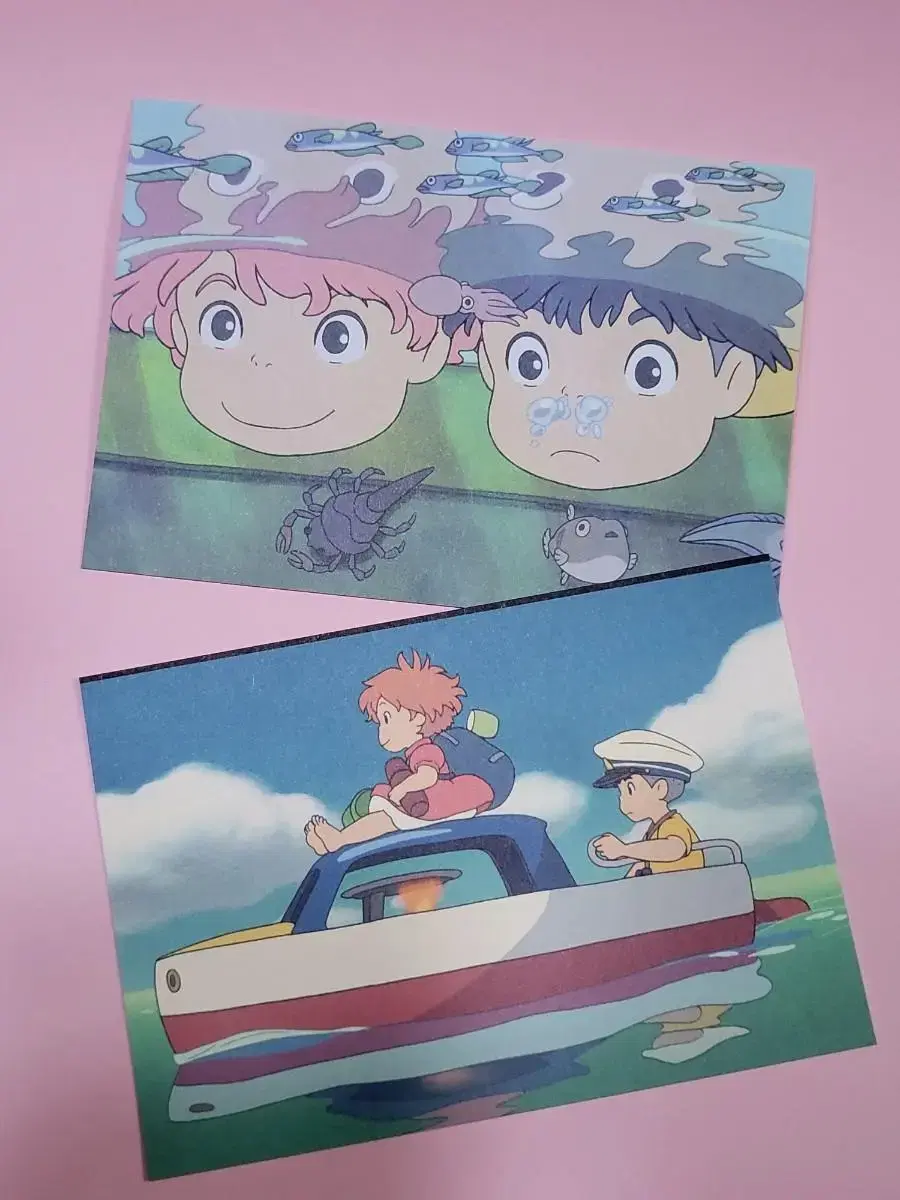 Ponyo postcard set of 2