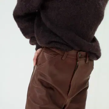 AURALEE / HEAVY LAMB LEATHER PANTS | 브랜드 중고거래 플랫폼