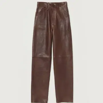【新品】AURALEE HEAVY LAMB LEATHER PANTS4 Auralee Heavy Lamb Leather Zip Blouson - Dark Brown – Kith