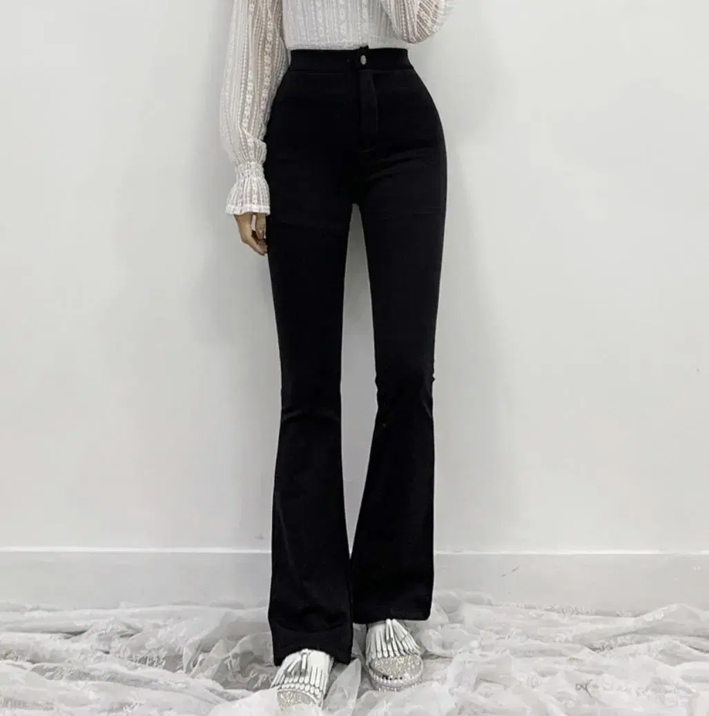 Span High Waist Bootcut Pants