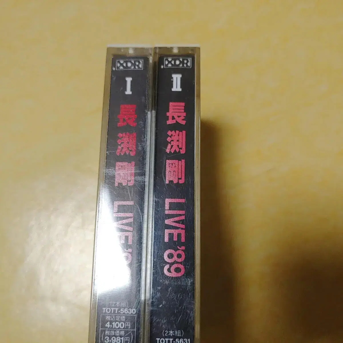 나가부치 쯔요시 live 89 카세트 앨범 팝니다. 2tape