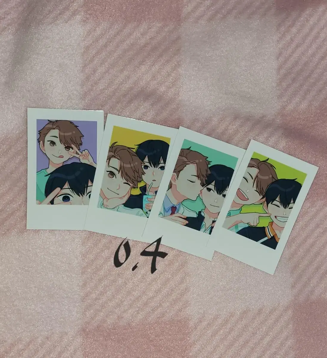 [photo price ignored]Haikyuu Oikage polaroid haikyuu unofficial goods