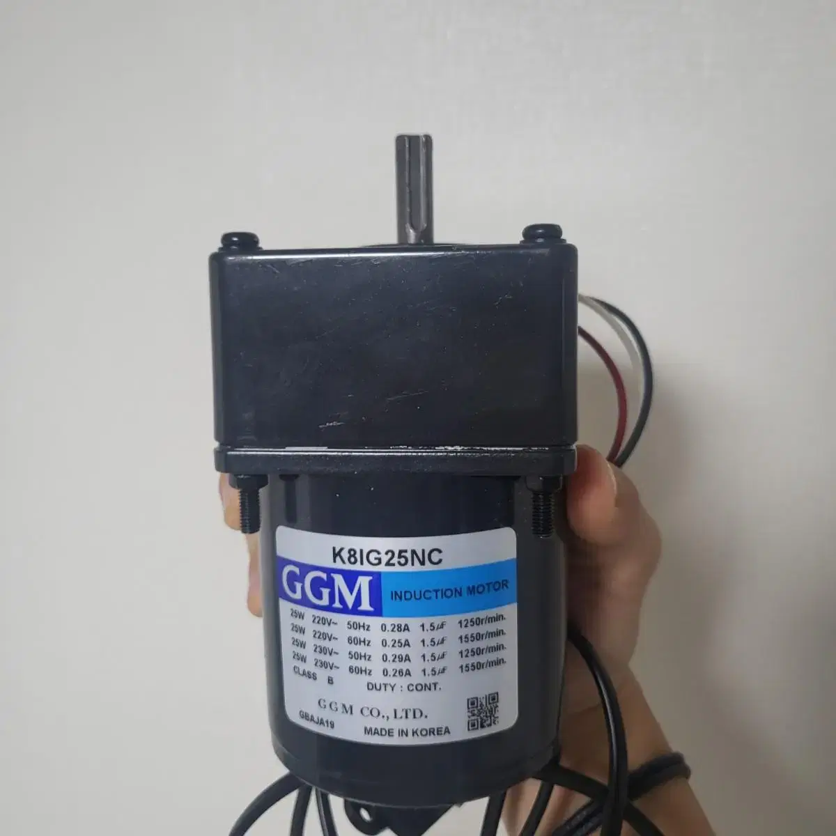 10rpm/ AC 220V / 25W 모터