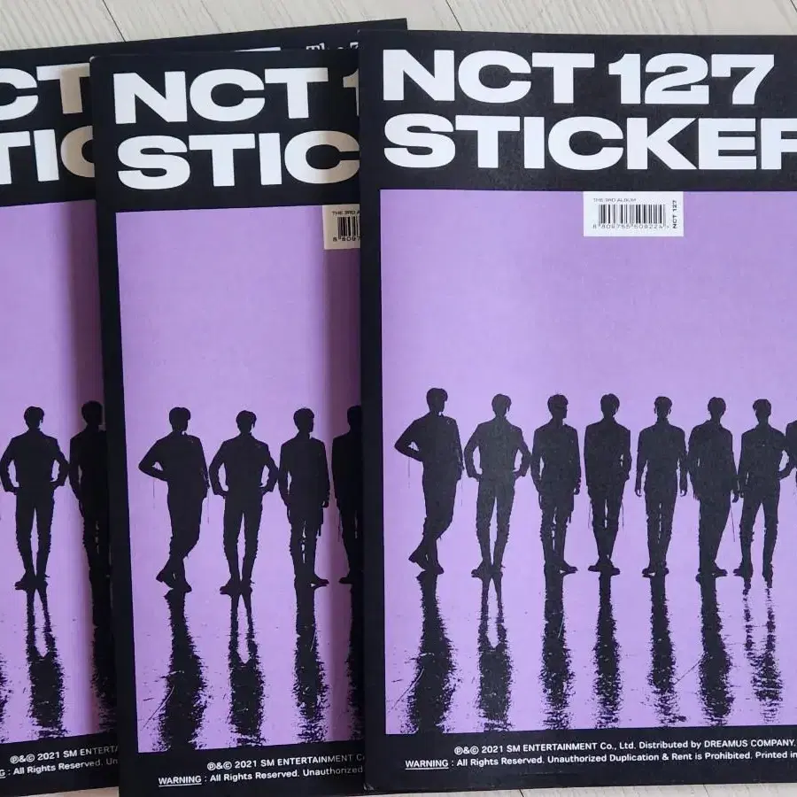 nct127 album sticker