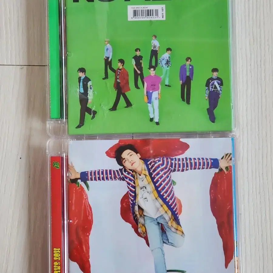 nct album sticker 맛 스티커 쥬얼앨범