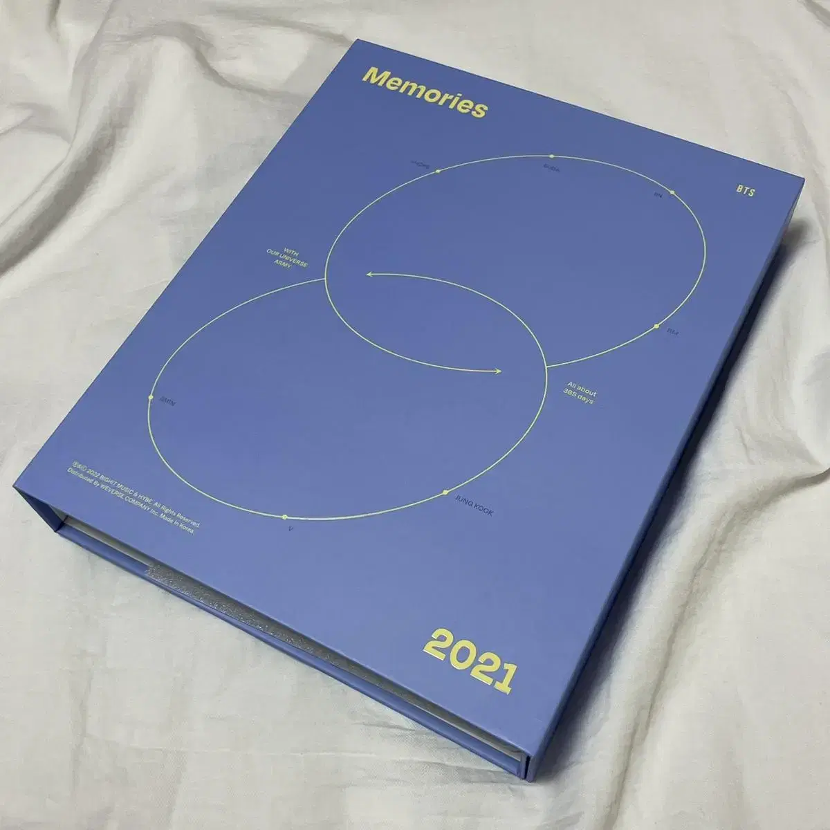 [반택포] 방탄소년단 방탄 BTS 2021 메모리즈 디비디 딥디 DVD