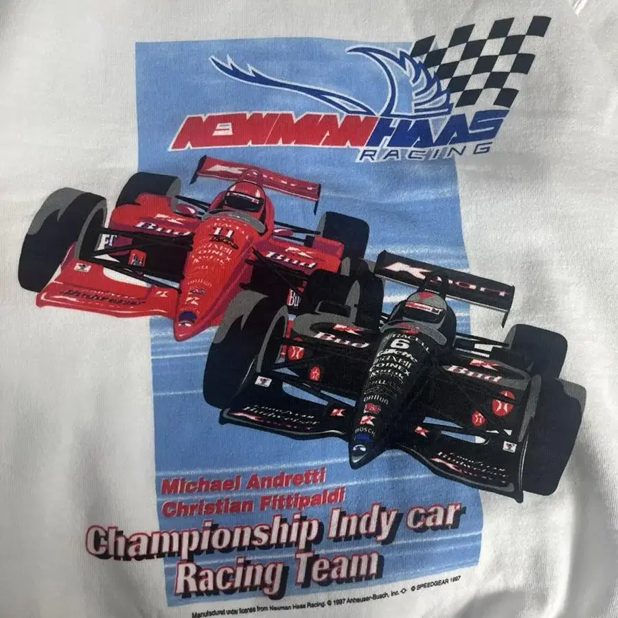 90s usa 97년도 Newman Haas Racing 스웨트셔츠