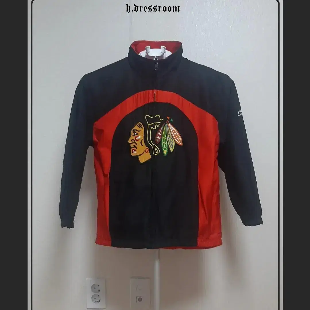 NHL CHICAGO BLACKHAWKS 리복 양면져지