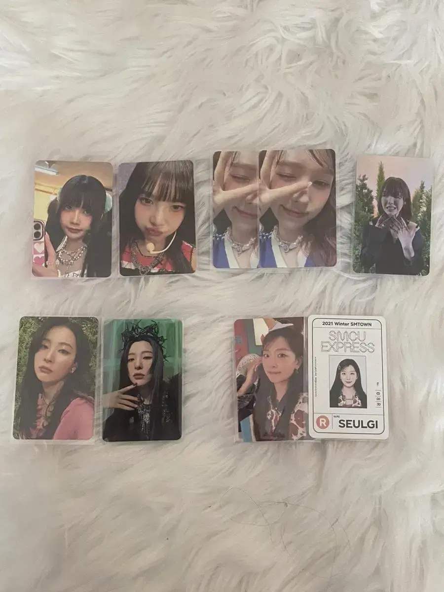 Red Velvet irene seulgi joy wendy yeri photocard V-Day