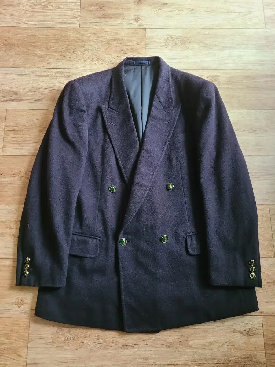 VICUNA Wool double-breasted blazer