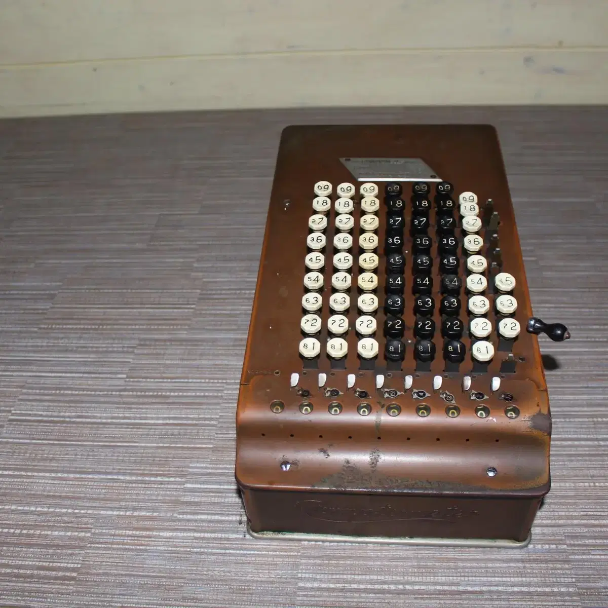 2 comptometer 1910년대 미국 초창기 계산기 컴퓨터