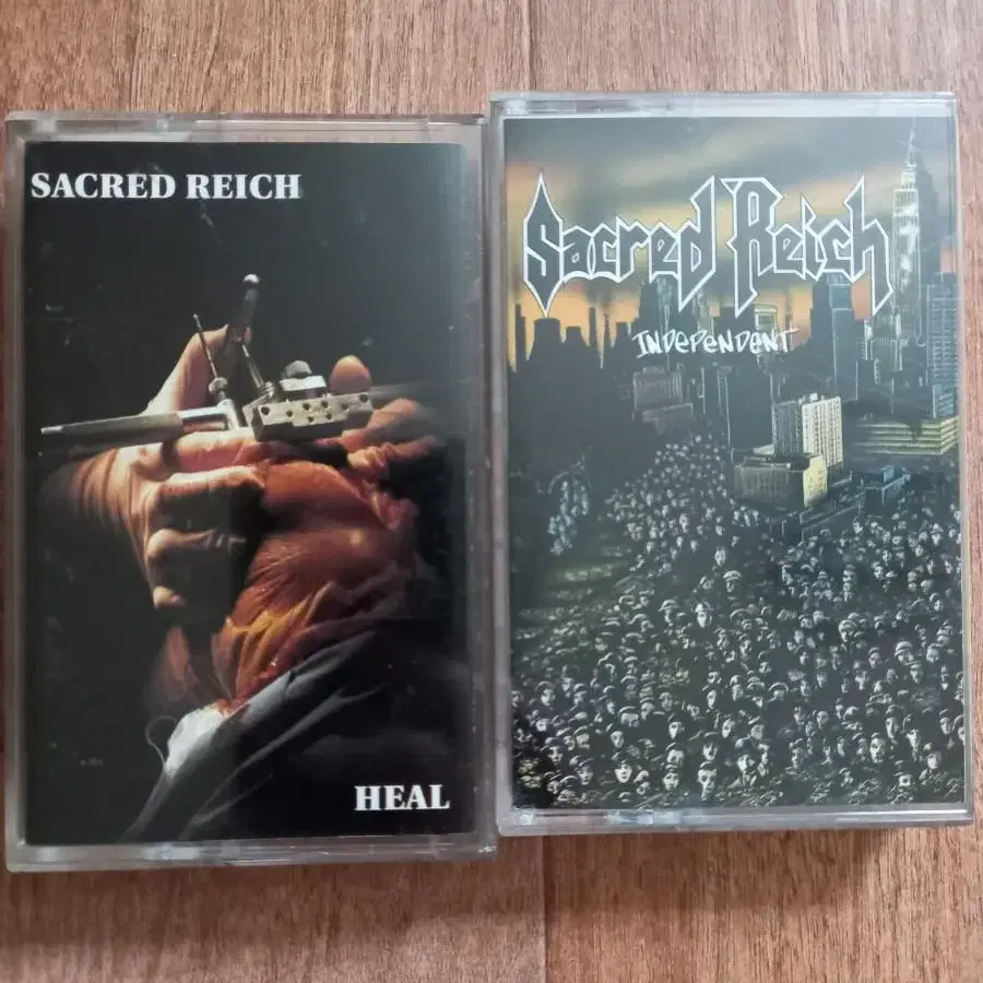 sacred reich 카세트테이프 일괄