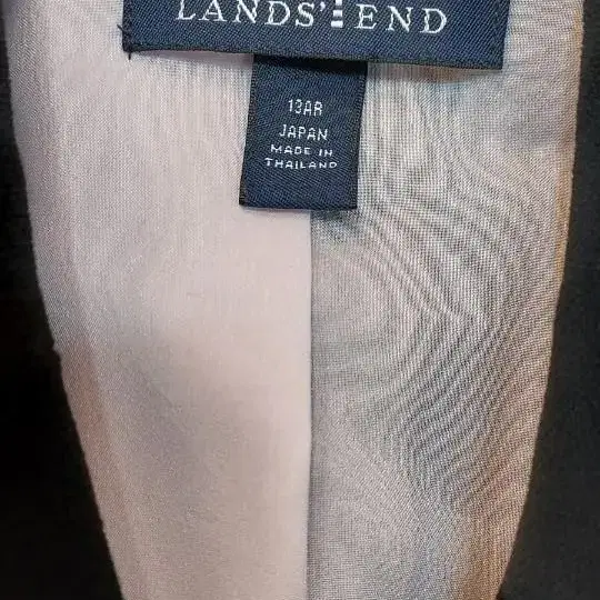 LANDS END 고급 벨벳자켓