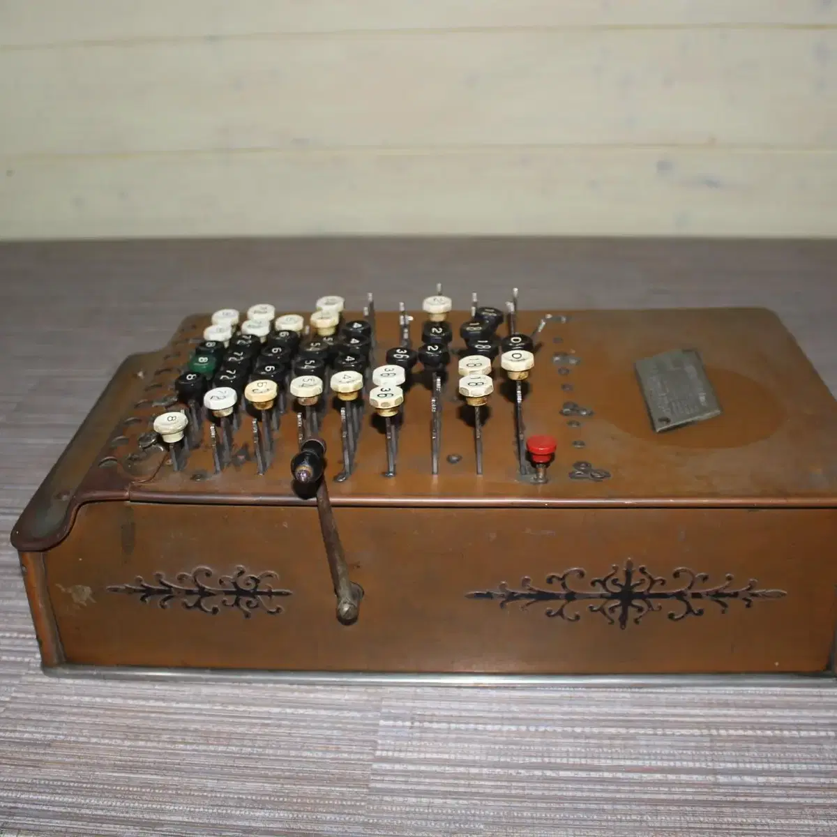 1 comptometer 1910년대 미국 초창기 계산기 컴퓨터