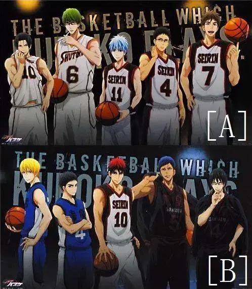 Unsealed Kuroko's Basketball Deluxe Clear poster 2 vahn presto