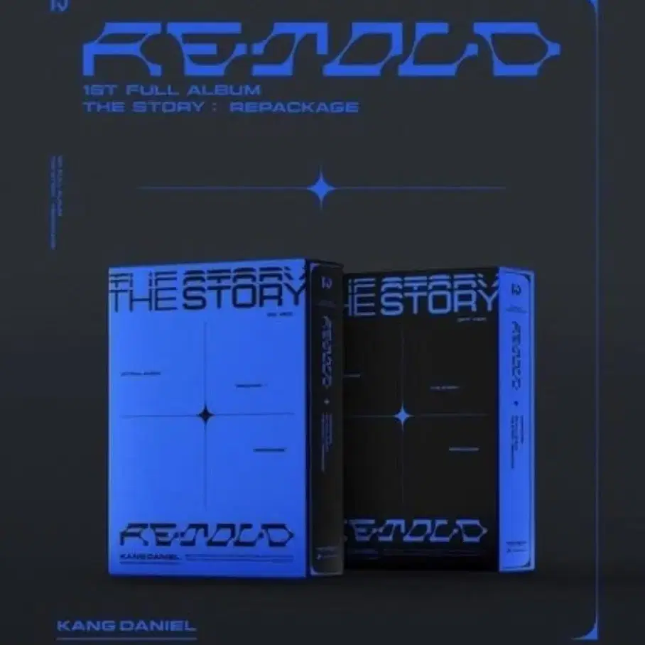 강다니엘 the story retold 비닐도 안뜯은 미개봉 앨범