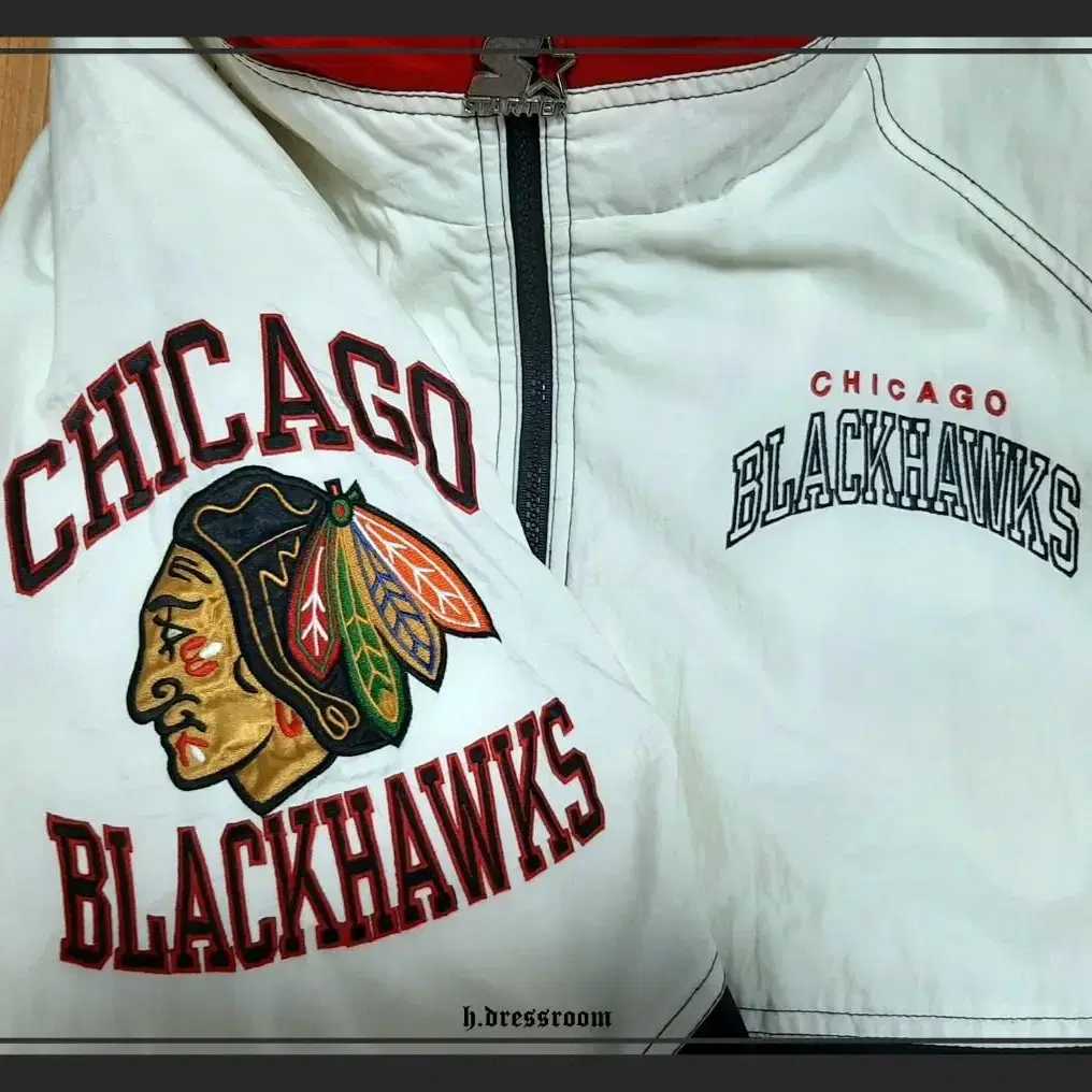 NHL CHICAGO BLACKHAWKS 웜업