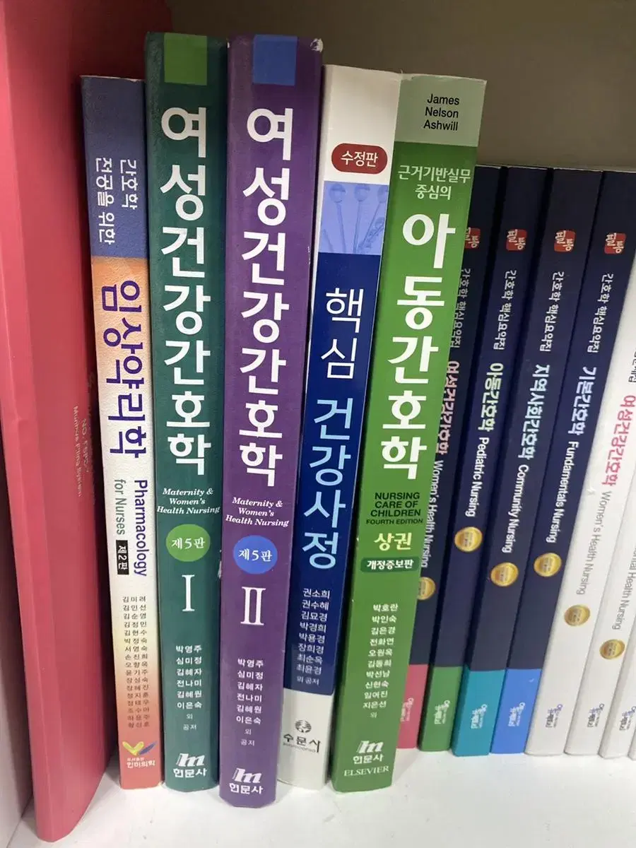 간호학과 전공책