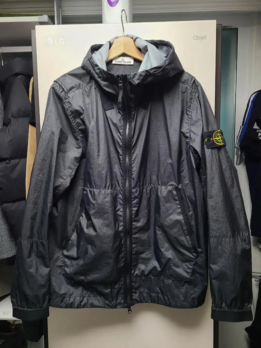 Stone Island 21ss Membrana Jacket Black L