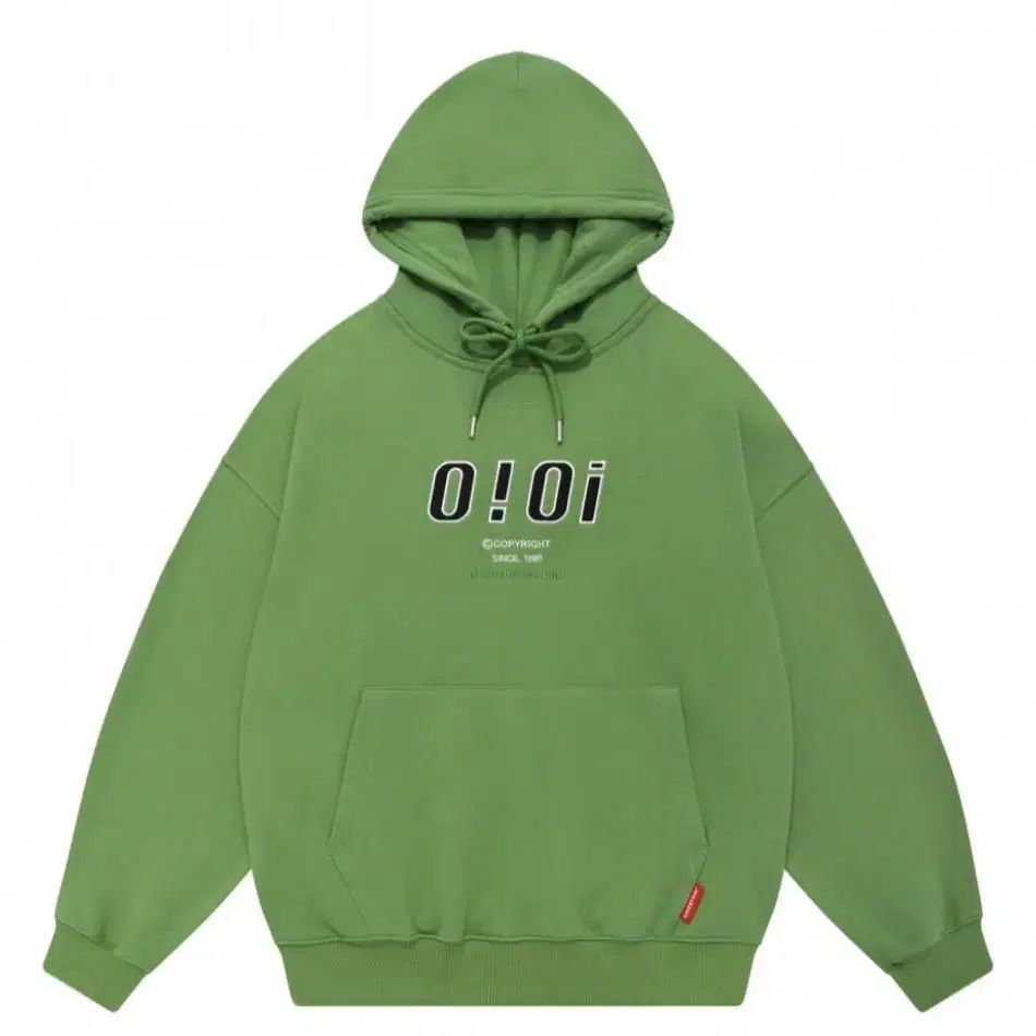 오아이오아이 후드티 OiOi HOODIE green 기모 새상품