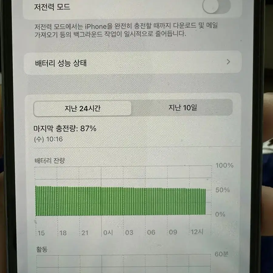 아이폰 13프로맥스 128기가 시에라 블루