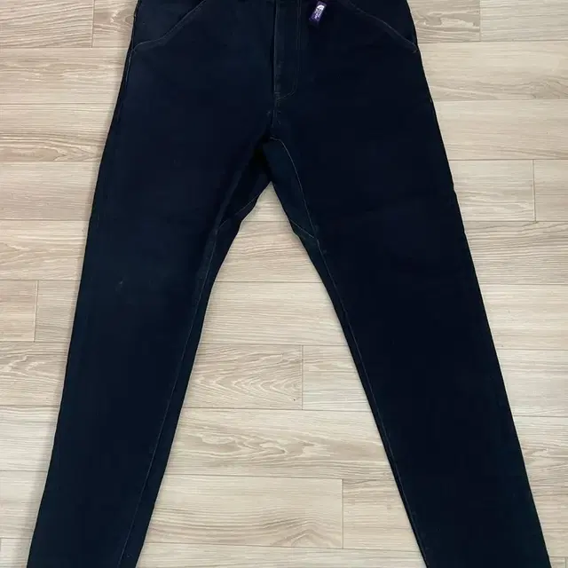 노스페이스 퍼플라벨 Webbing belt denim pants