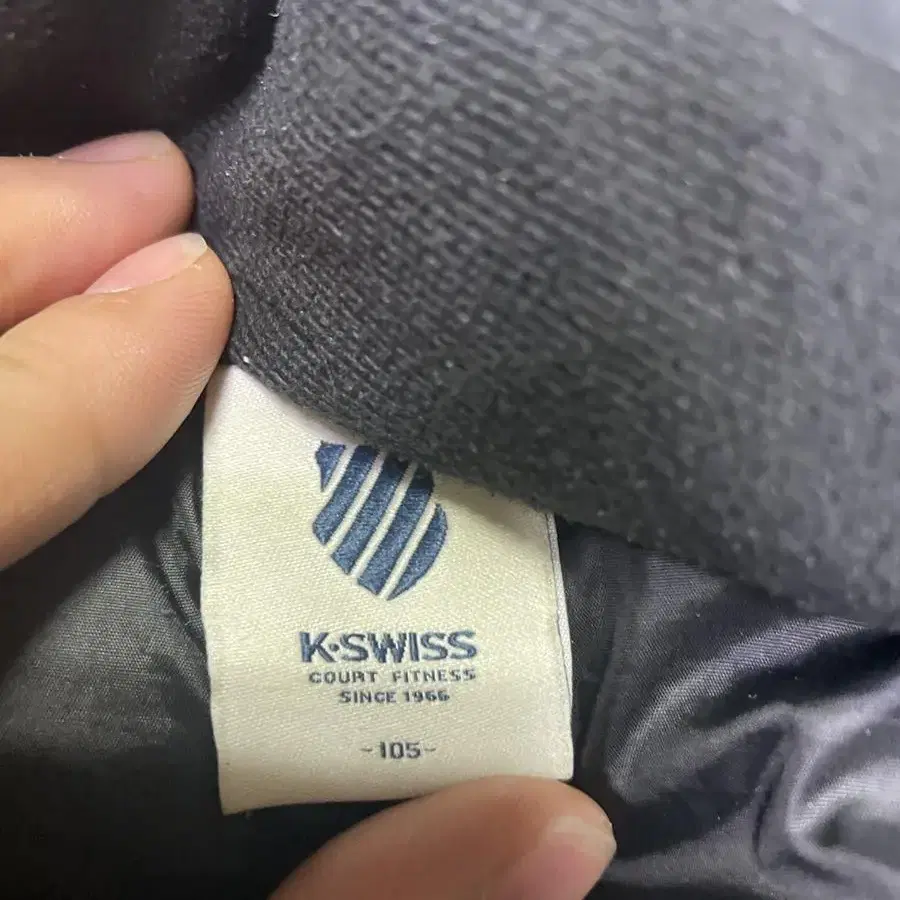 kswiss 숏패딩