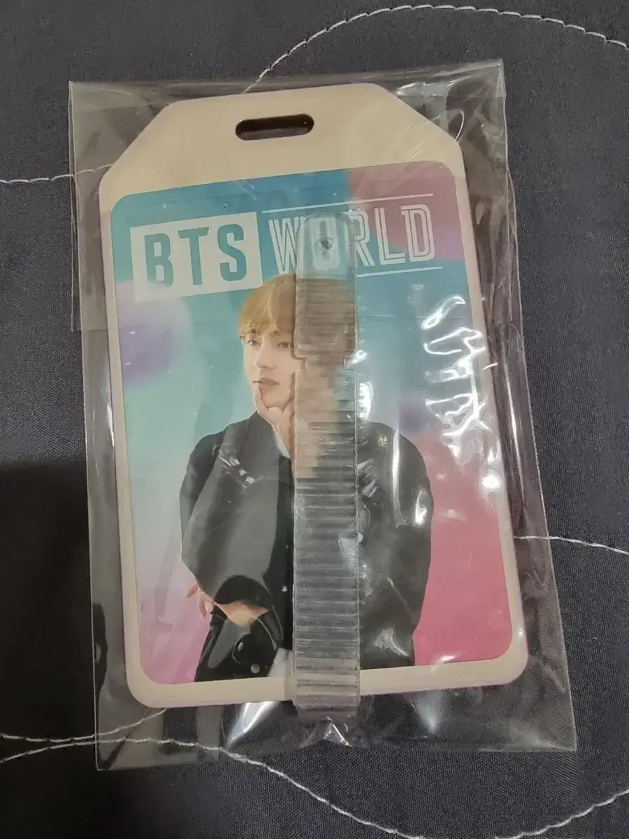 BTS bangtan BTS World Taehyung nametag Photocard