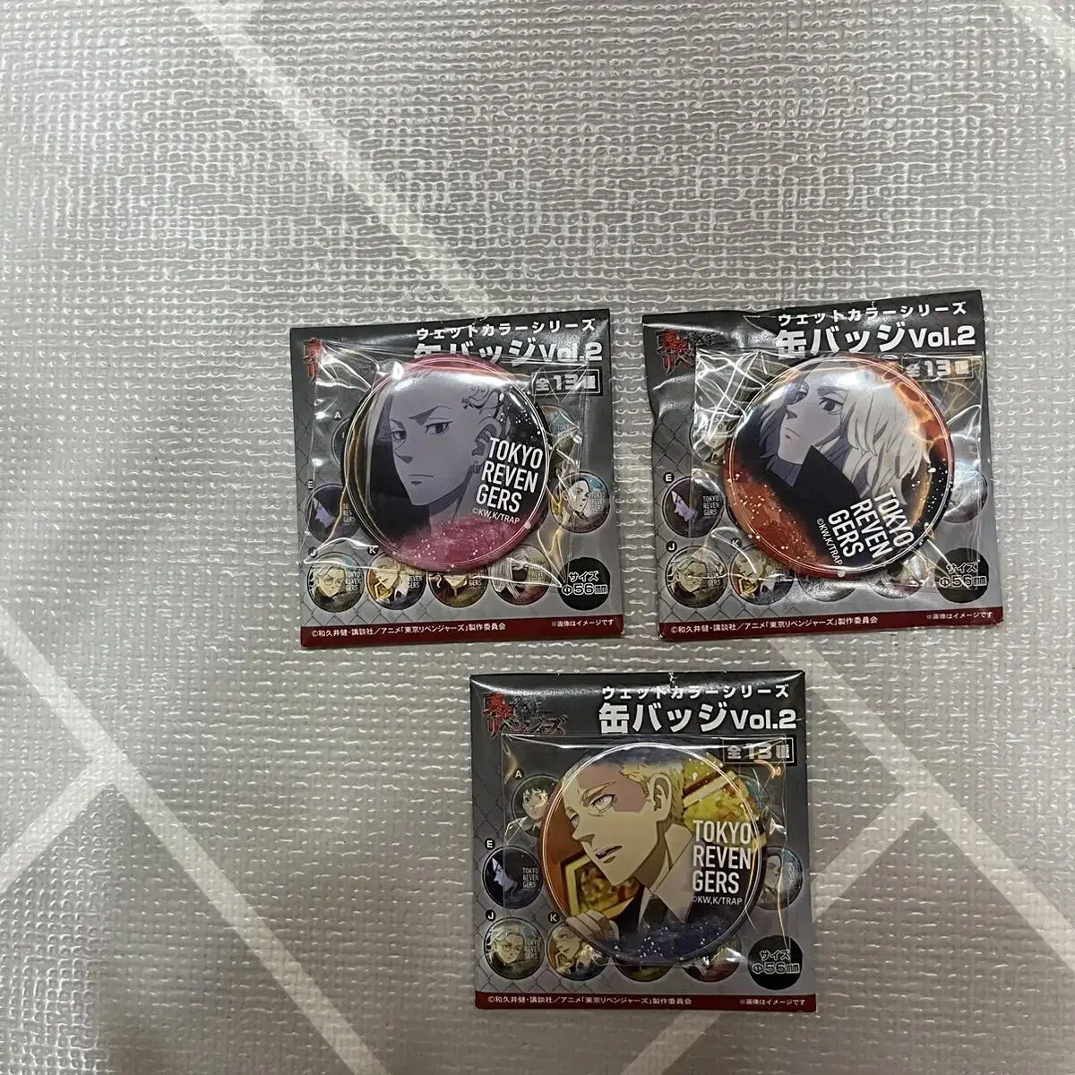 [Rush](Sold in bulk) Toriben Draken Mikey Inui One Piece Can Badge