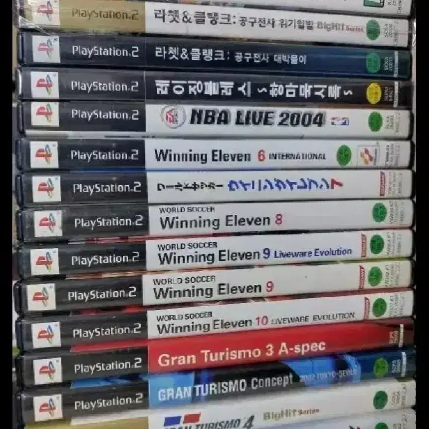 PS2 플스2. 철권 위닝 등등   게임