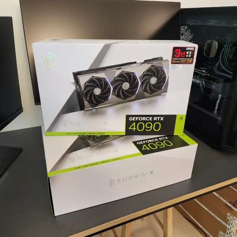 MSI RTX 4090 슈프림X 미개봉 판매합니다 230만원