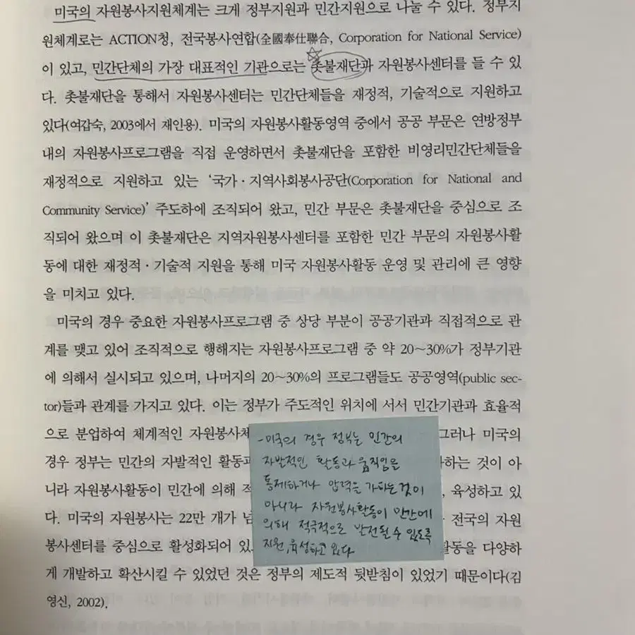 자원봉사론 책