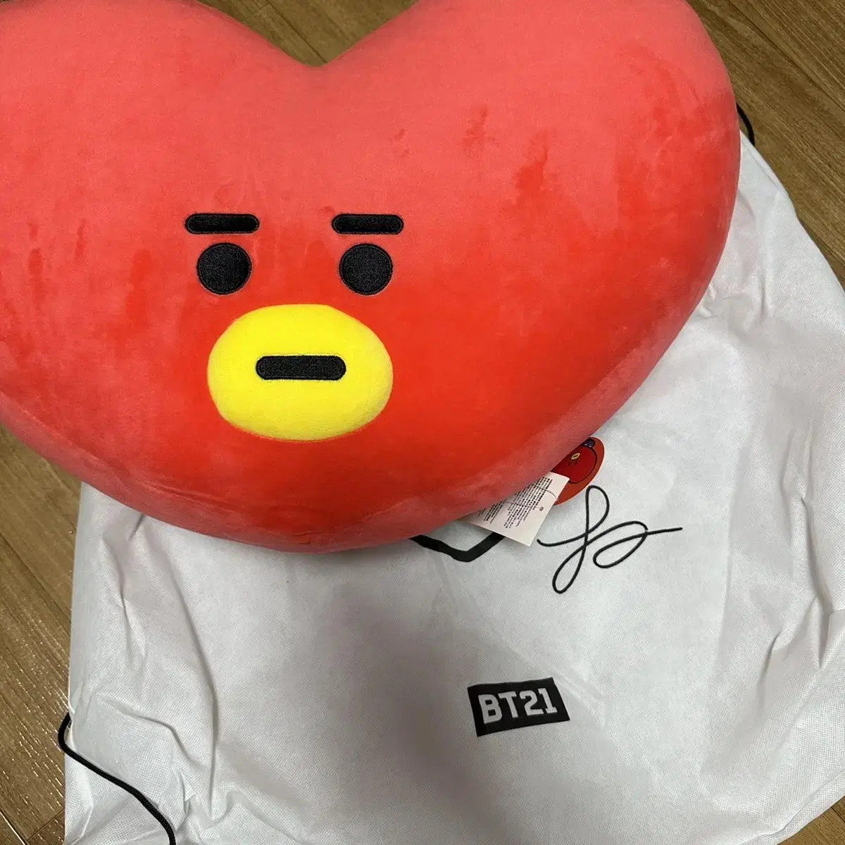 bt21 타타 얼굴쿠션 42cm