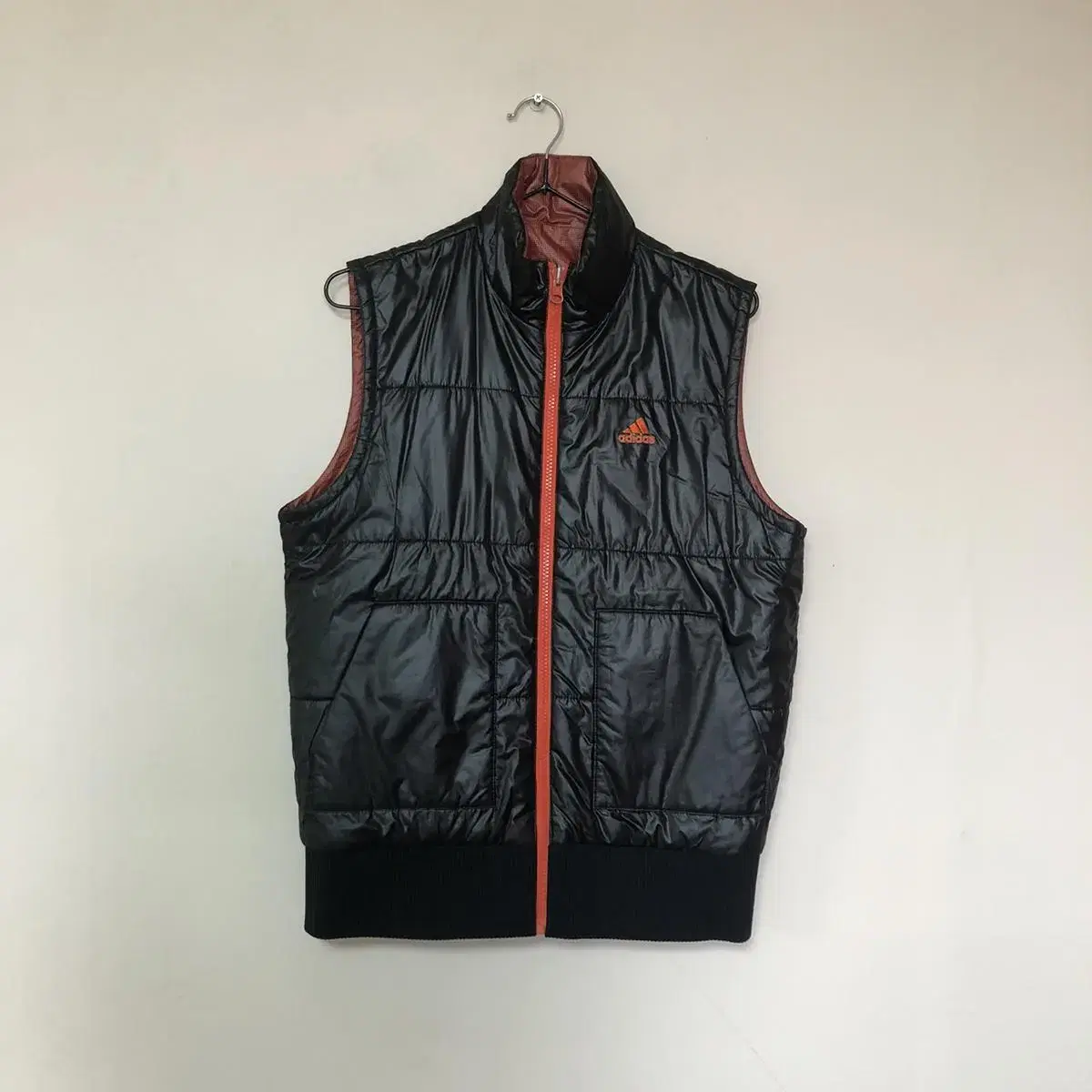 Vintage Adidas reversible padding vest