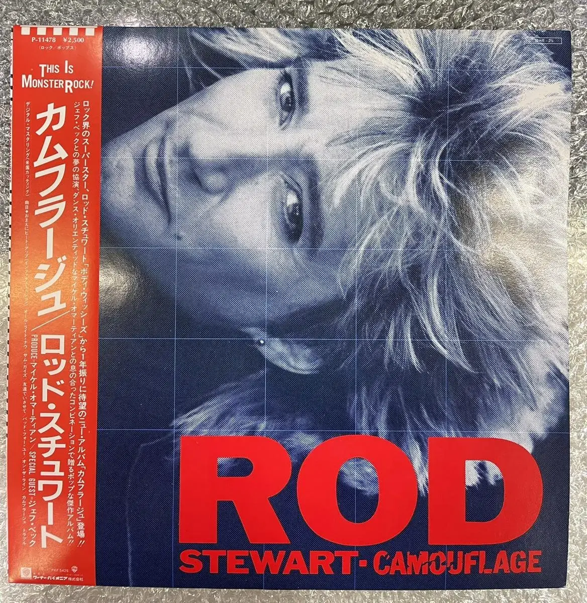 Rod Stewart / Camouflage 엘피