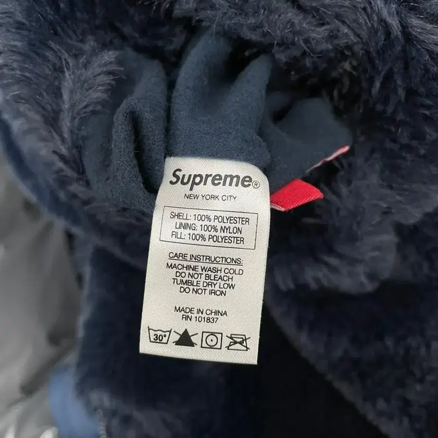 슈프림 supreme reversible sherpa work parka