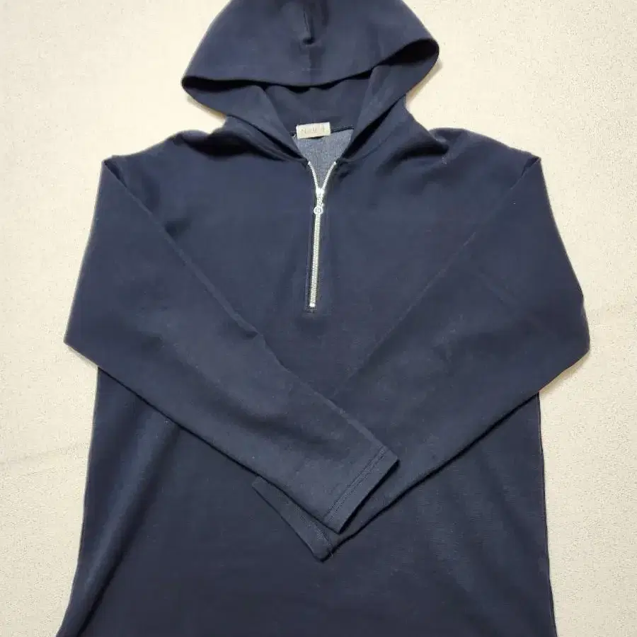 노클 Relax Half Zip Hoodie Navy  2사이즈