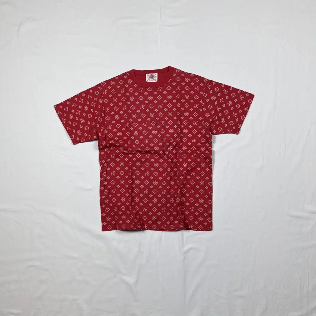 EVISU EVISU Louis Vuitton Monogram Parody Logo Pattern Vahn Tee