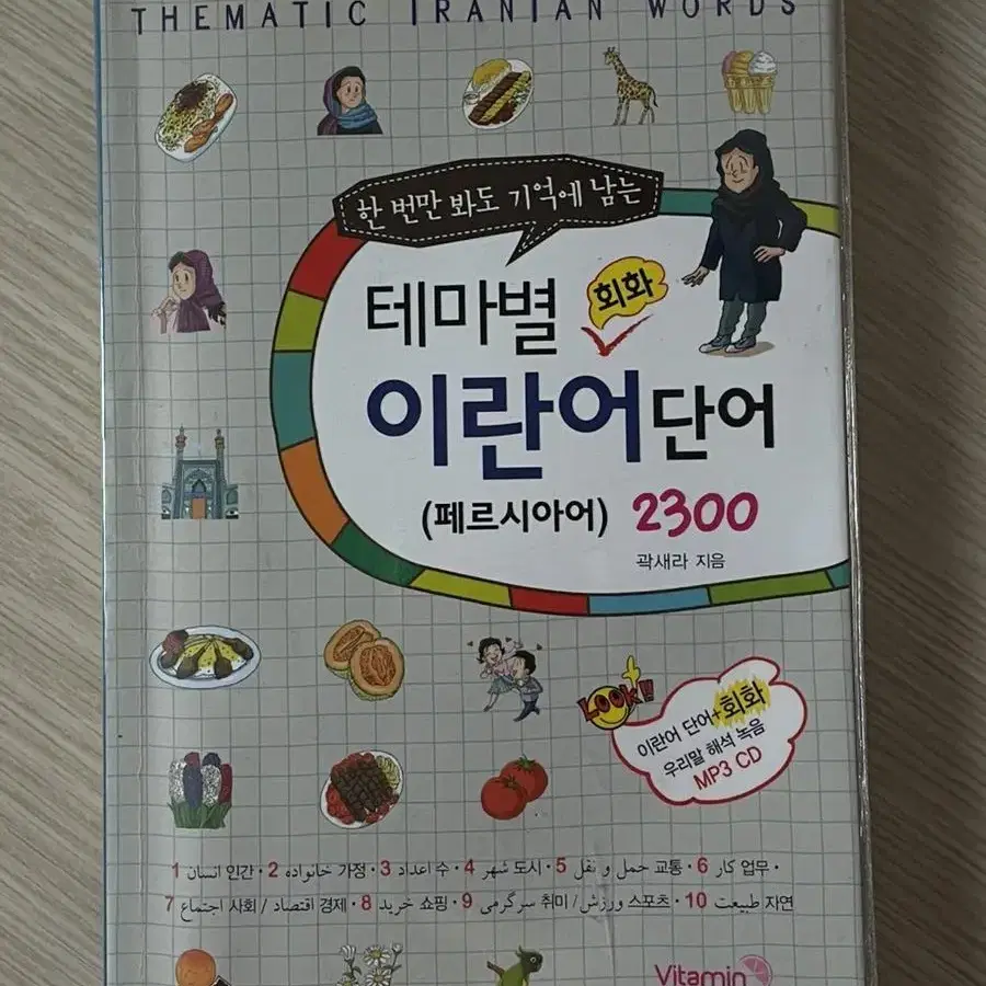 테마별 회화 이란어, 페르시아어 단어2300