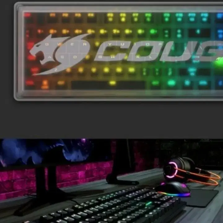 키보드 / 쿠커 COUGAR 게이밍 키보드 PURI RGB 판매