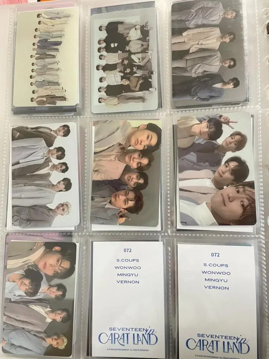 In-completion group photocards