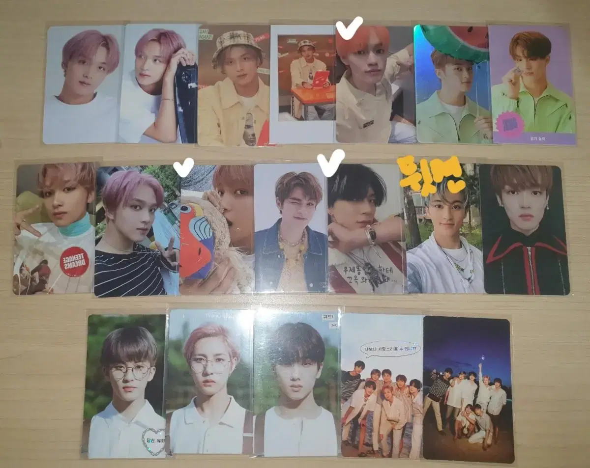 nct dream / 127 / way v photocard bulk sells