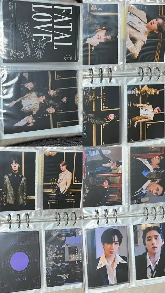 Monsta X official goods KitPhotos + A5 binder (30 sheets)