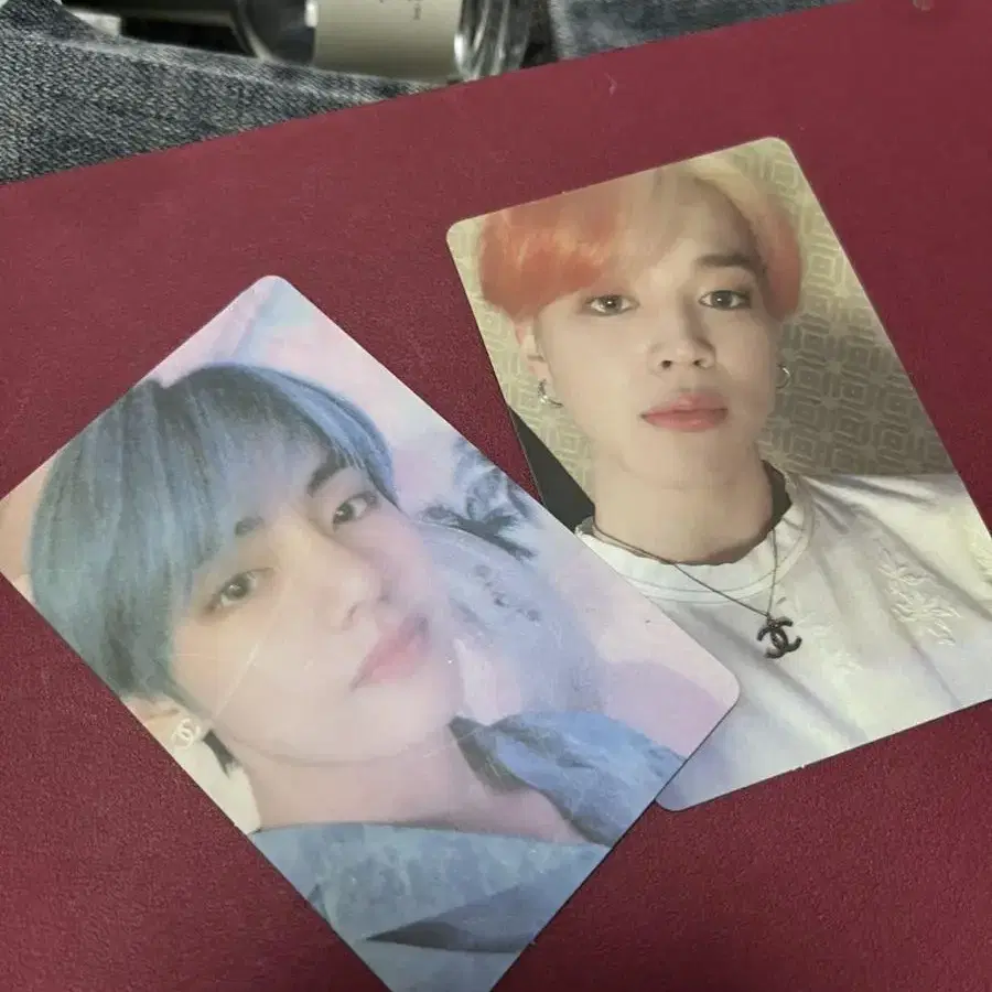 방탄 포카 (태형,지민)