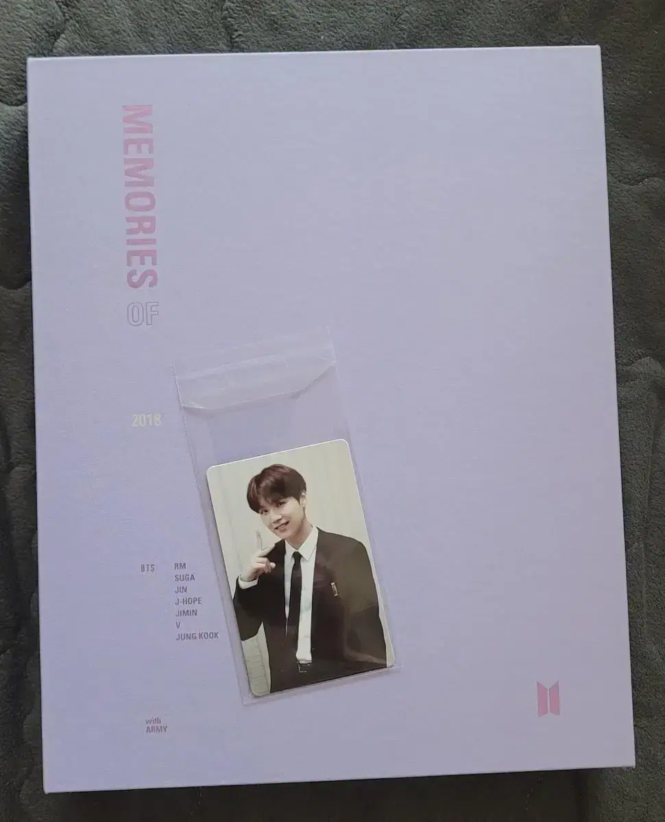 bts 방탄소년단 메모리즈 2018 dvd 슈가포카 판매합니다(하자o)