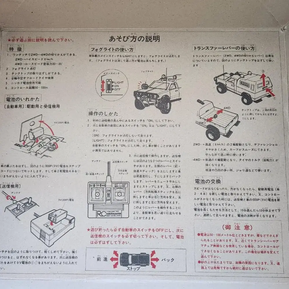 고전 1981년 닛산닷선트럭 rc