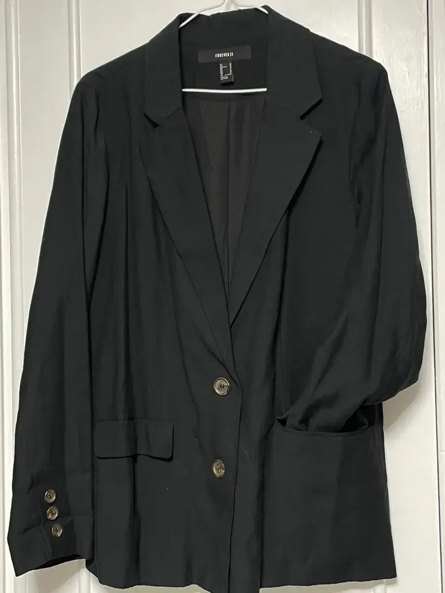 Forever 21 Basic Black Jacket Blazer