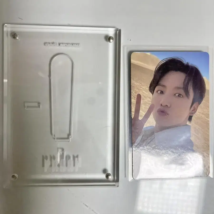 방탄 proof 위버스 특전 아크릴 정국포카