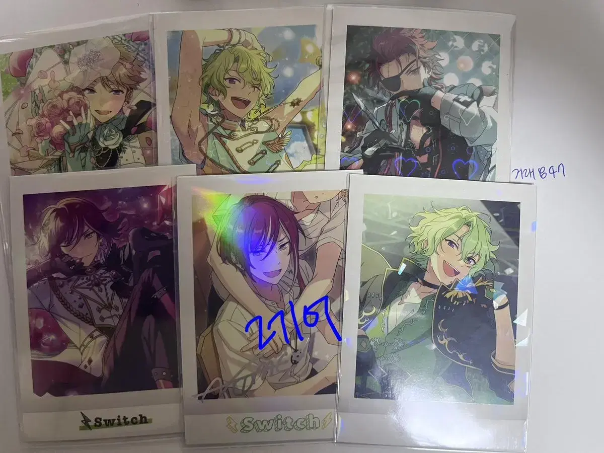 Half-priced Delivery) Ensemble Stars Anstar Pashakore Pasha Metal Card Clear Card WTS