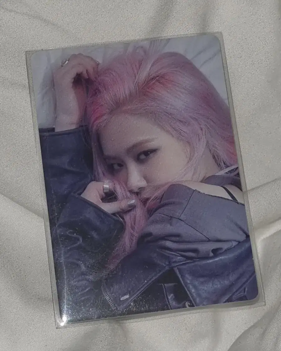 BLACKPINK The Album Japan rose photocard WTS